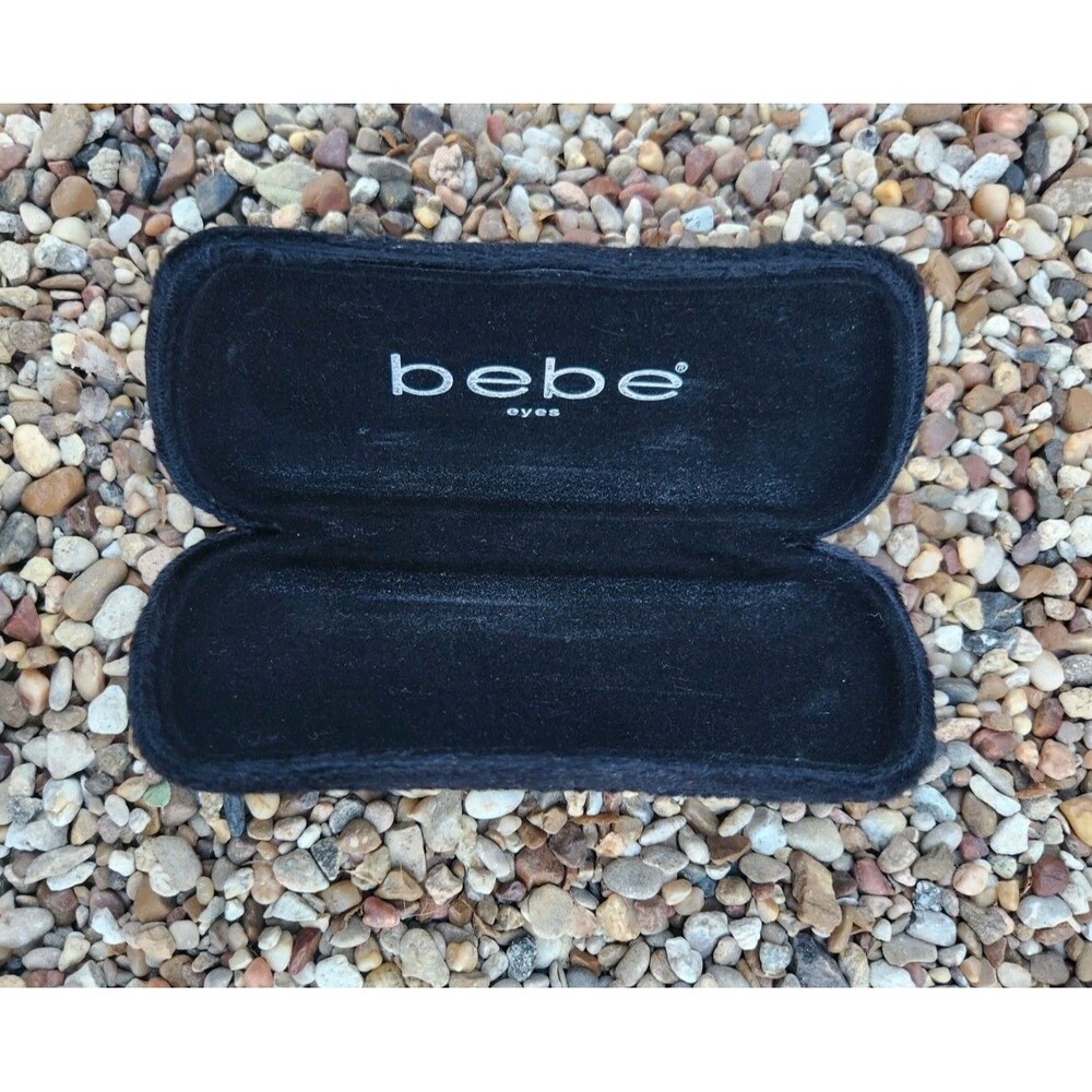 Bebe Eyes Sunglasses Fuzzy Hard Case, Furry Eyeglasses Case Only. Soft Hard Case